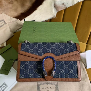 GUCCI 古奇400249牛仔布系列酒神