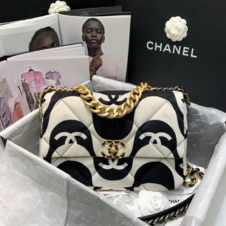 Chanel香奈儿19款印花口盖包包 编号1161