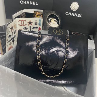 Chanel香奈儿单肩购物手提袋tote包包-款号：AS194