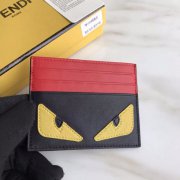 Fendi/芬迪 小怪兽黄眼睛卡夹包