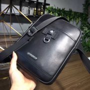 YSL(Saint laurent)圣罗兰黑色全皮RIVINGTON斜挎包